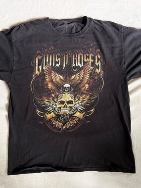 Official Guns N Roses North American Tour 2011 tshirt